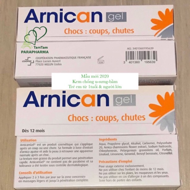 Sẵn date 03/2026🔥 kem cho u bầm sưng cho bé và người lớn Arnican