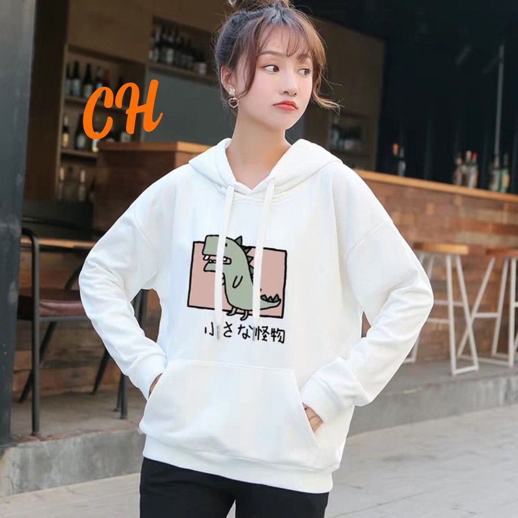 Áo hoodie khủng long chữ nhật siêu đẹp CHU0412