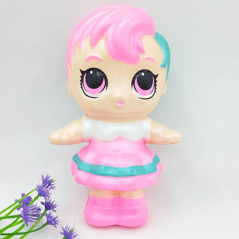 SquiShy BÚP BÊ TÓC HỒNG