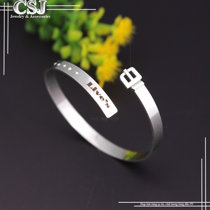 Vòng tay nữ kiểu dây nịt (thắt lưng) cực xinh