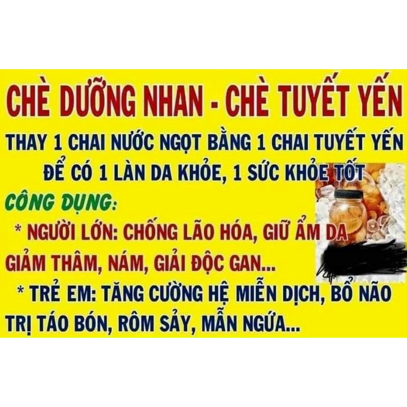 Chè Dưỡng Nhan Cửu Vị (Thành Phần 14 loại)