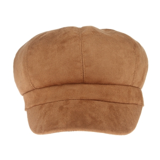 Mũ Beret Da Lộn Thời Trang Cho Nữ (3 Màu)