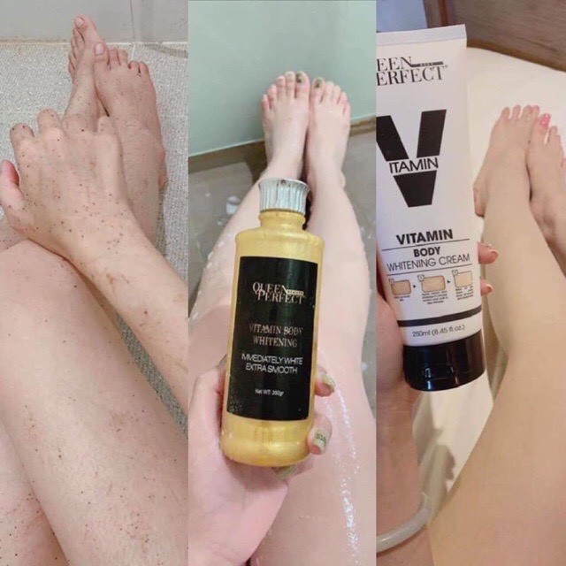 Sữa tắm trắng da GOLD 24K Queen Perfect | BigBuy360 - bigbuy360.vn