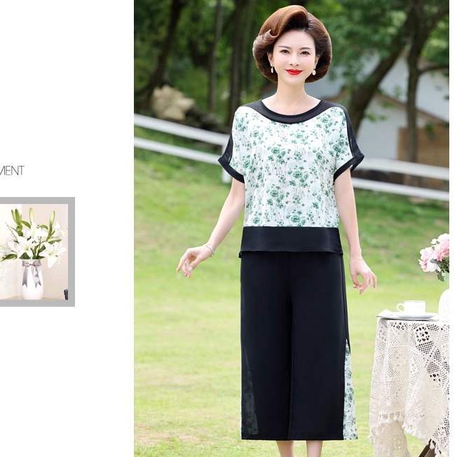 Áo Sơ Mi Chiffon Phong Cách Phương Tây Thời Trang Mùa Hè Hàng Mới Dành Cho Phụ Nữ Trung Niên 2022