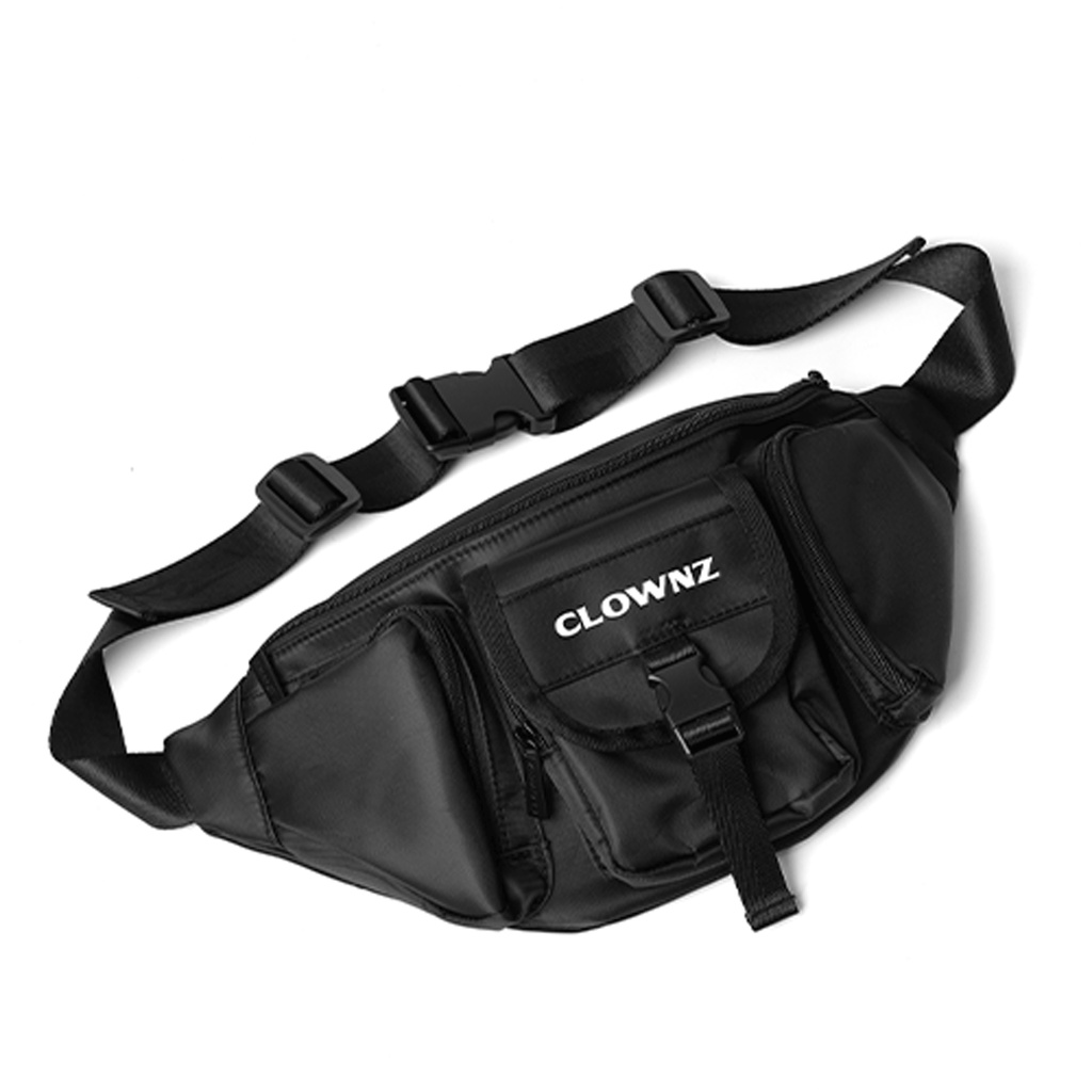Túi đeo chéo local brand ClownZ CrossBag vải canvas nam nữ thời trang hàn quốc