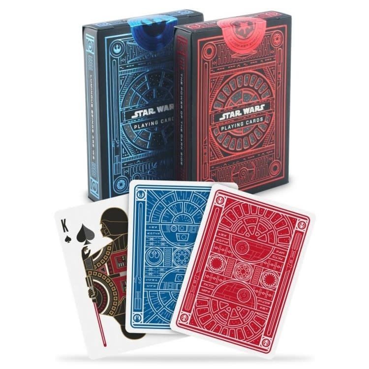 Bài tây, bài ảo thuật Star Wars Dark Side (Red/Graphite Grey/Blue/White) Playing Cards by theory11 - Hàng chính hãng