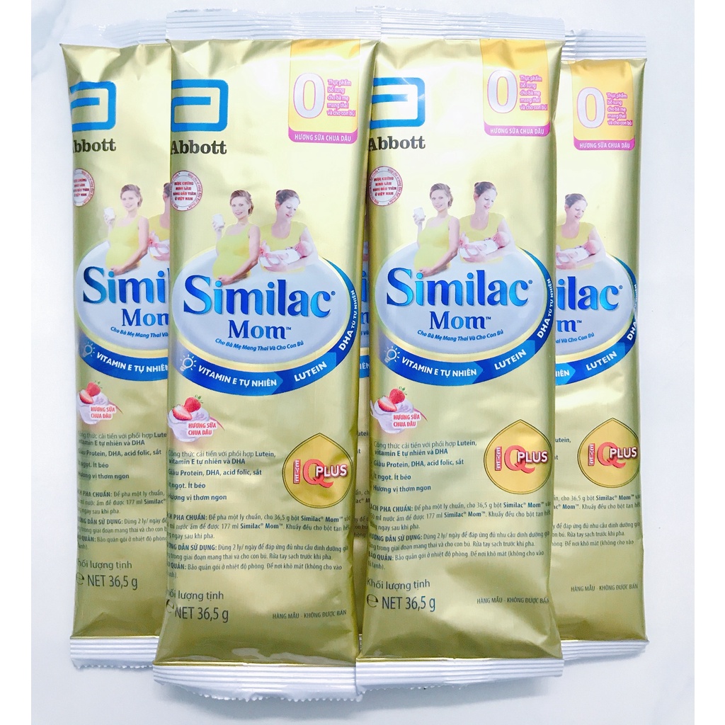 Sữa gói Similac Abbott Mom dành cho bà bầu - Hàng sample 36,5g