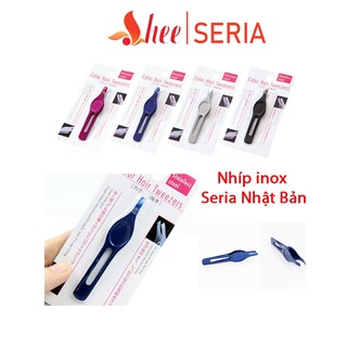 Nhíp nhổ lông mày, lông nách inox Seria Nhật Bản