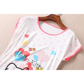 Đầm hello kitty  size lớn 67kg