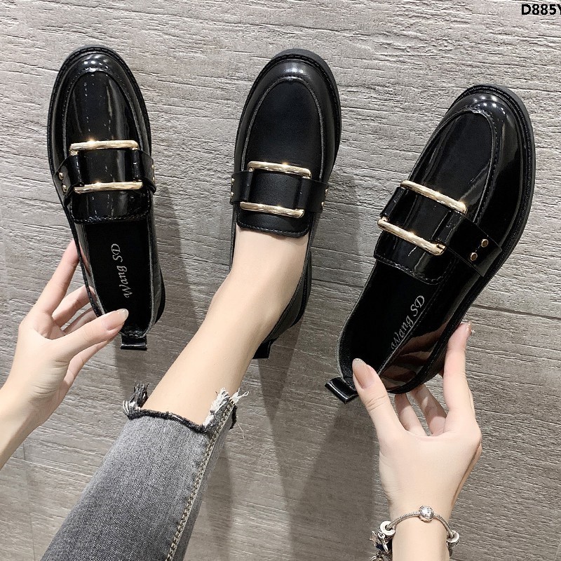 Giày Đế Bằng Mũi Tròn Thời Trang Anh Quốc 2020 Cho Nữ | BigBuy360 - bigbuy360.vn