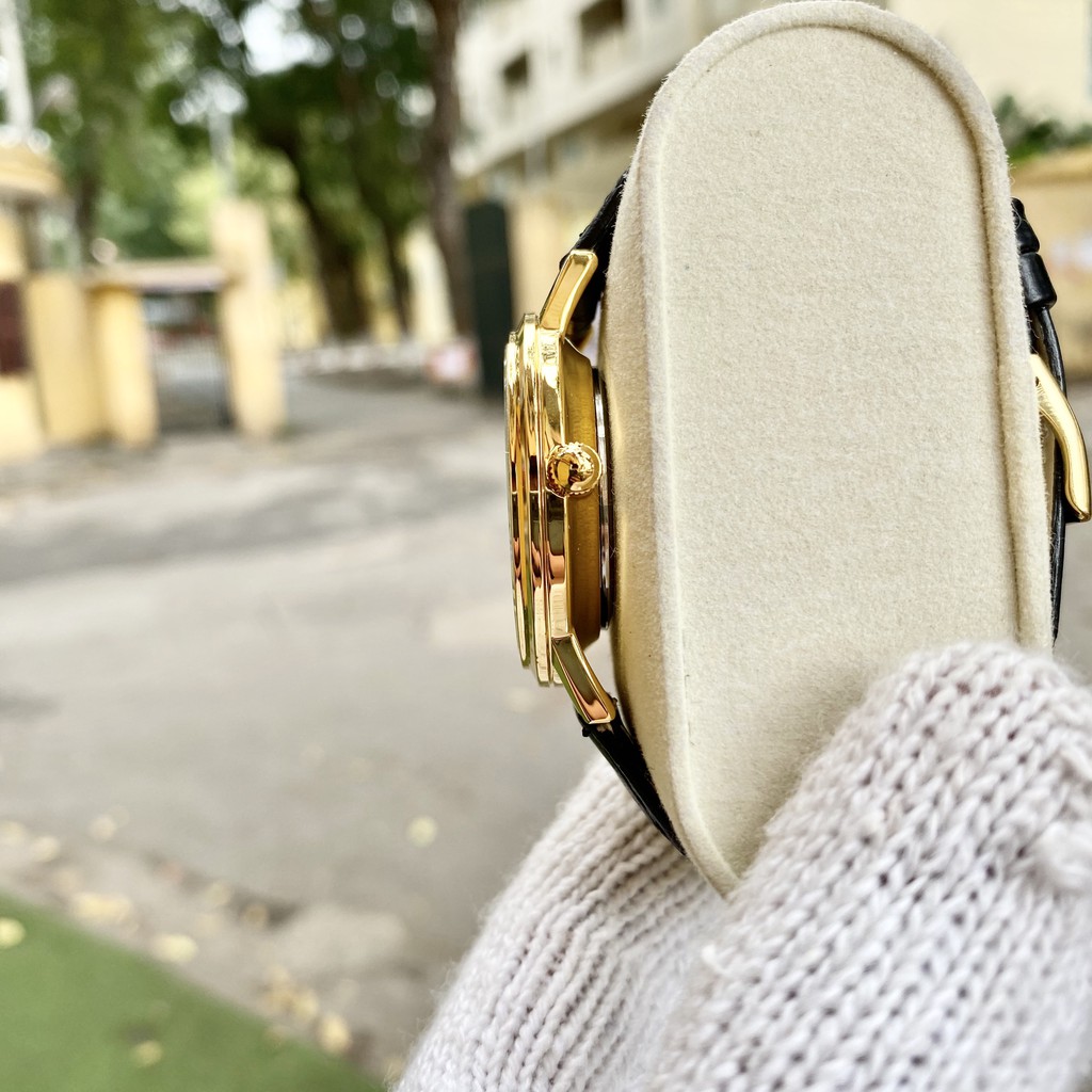 Đồng Hồ NAM R075A DÂY DA Mặt TRẮNG Chống Xước, Chống Nước  - TẶNG 1 Vòng Đá tỳ Hưu + 2 pin AG4 + 1 Ví Da Cao Cấp | BigBuy360 - bigbuy360.vn