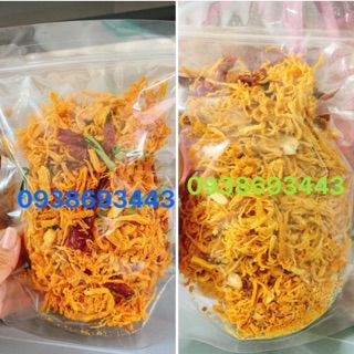 Túi zip Khô Gà Lá Chanh / Khô Gà Bơ Tỏi 300g