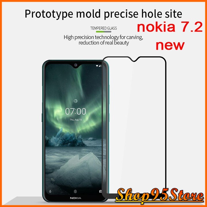 Cường lực Full màn Nokia 2.1 Nokia 3.1 Nokia 7.2 Nokia 6.2  Nokia 3.2 Nokia 4.2 Nokia 2.2 Nokia 7.2 Nokia 1.3 Nokia 2.3