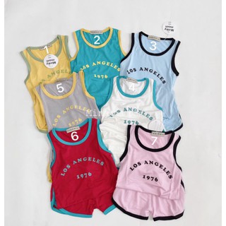 ( BEYE 095 ) MINKYMOM Thun lạnh thể thao cho bé Los angeles 6-16kg