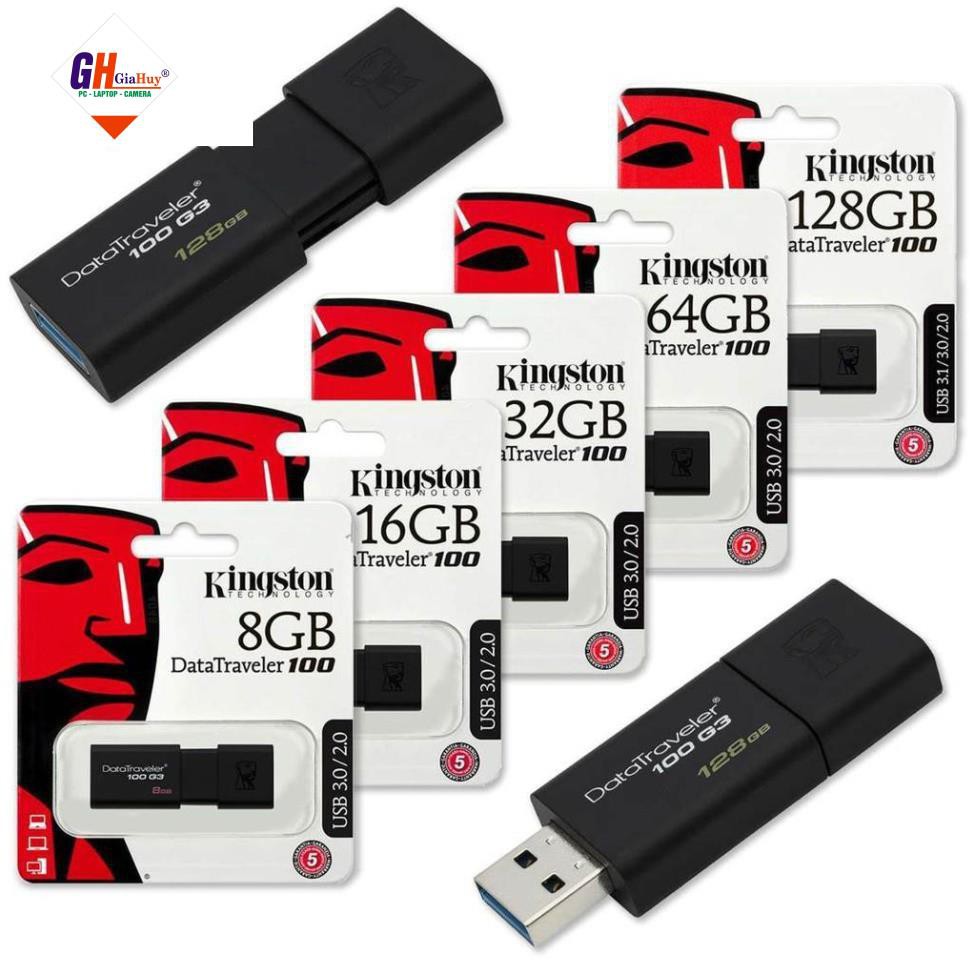 USB Kingston 16G 32G 64GB DT100G3 USB 3.0