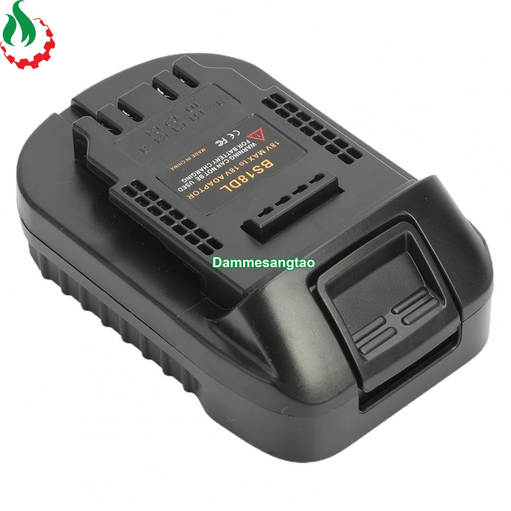 Đế chuyển Pin Bosch 18V sang máy Dewalt 18V