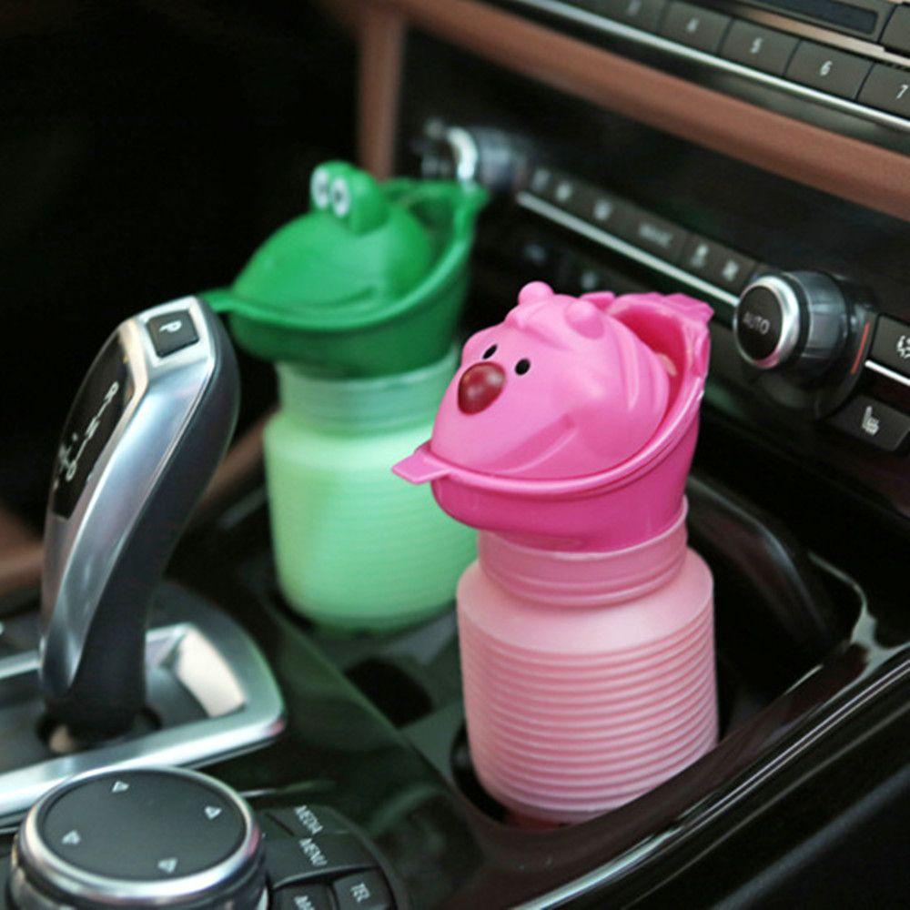 Bình Đi Vệ Sinh Khẩn Cấp Kiểu Hoạt Hình Kèm Phễu Tiện Dụng Mang Theo Du Lịch / Dã Ngoại