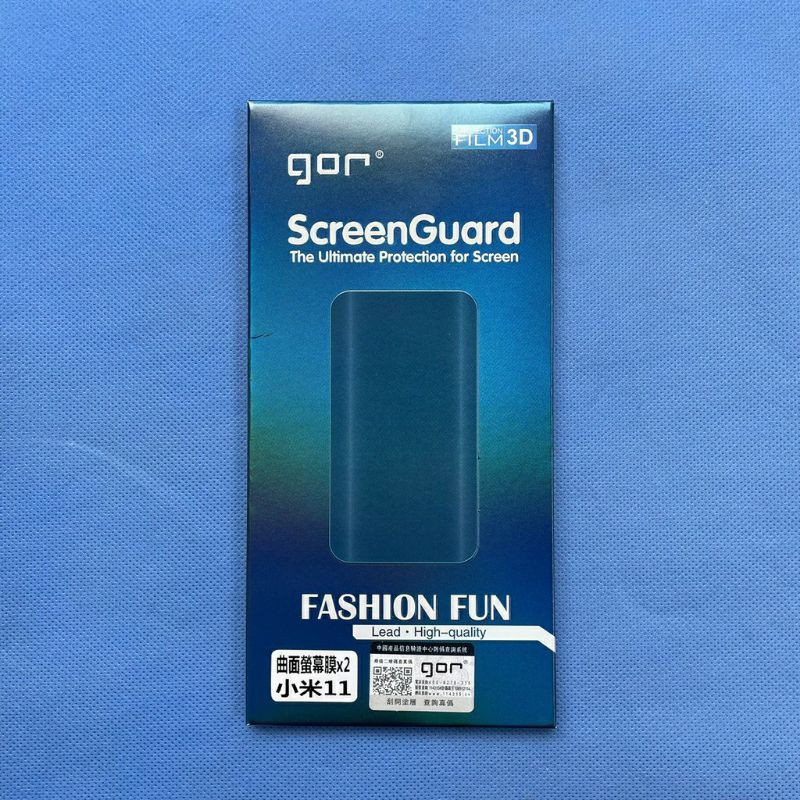 bộ 2 dán full màn hình Gor cho Xiaomi Mi11 (Mi 11)- chống xước tốt, cảm ứng cực nhậy.