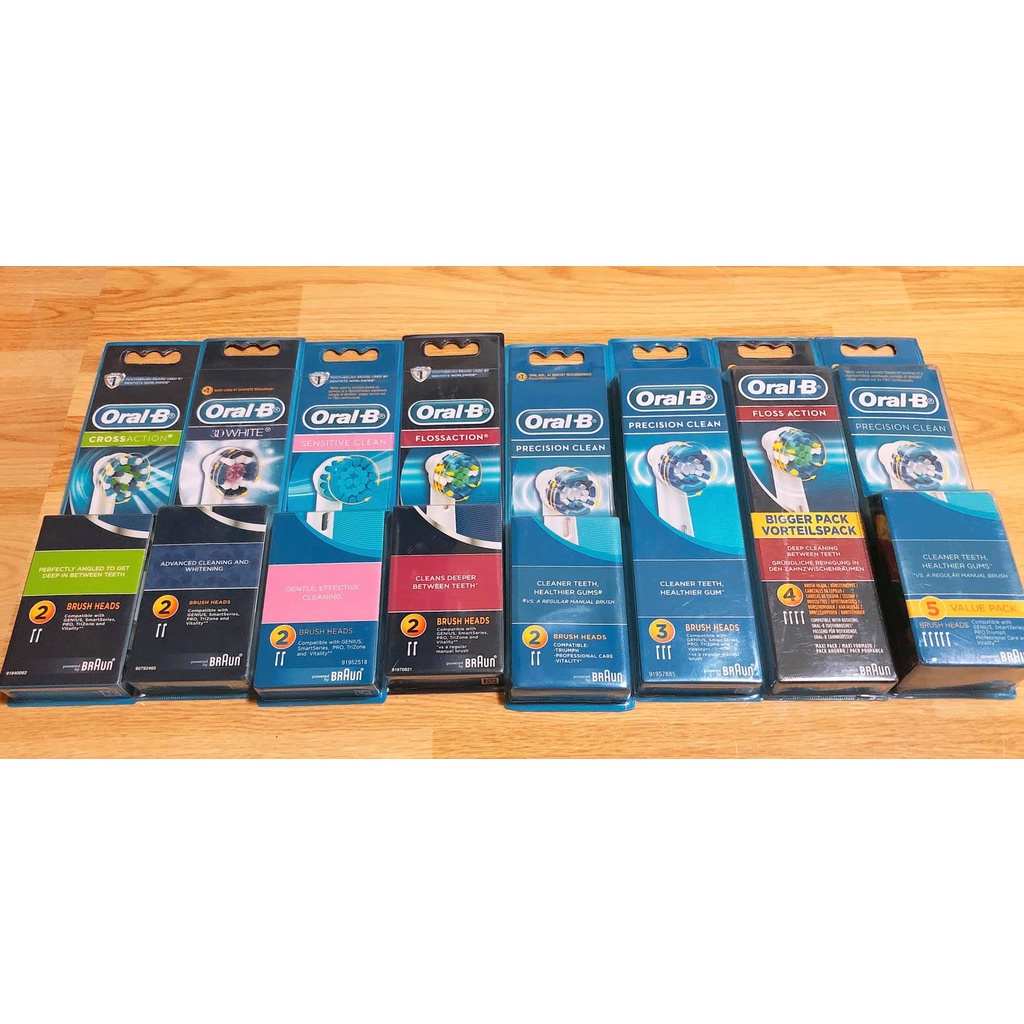 PQS - Đầu Bàn Chải Thay Thế OralB Braun