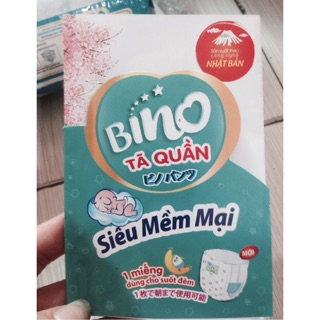 Tã Bỉm Quần Bino công nghệ Nhật Bản các size M40/L36/XL32