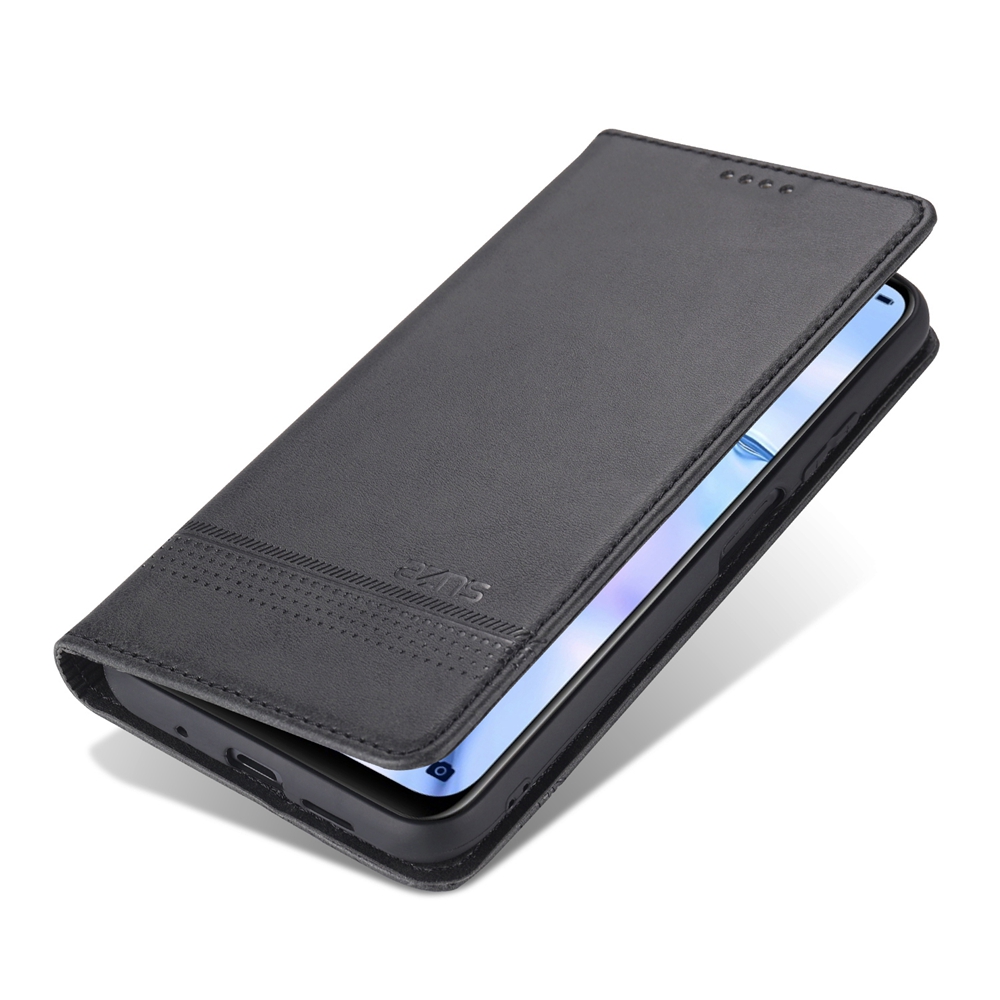 Bao da điện thoại PU phối TPU dạng ví khóa từ tính cho Xiaomi Mi Poco M3