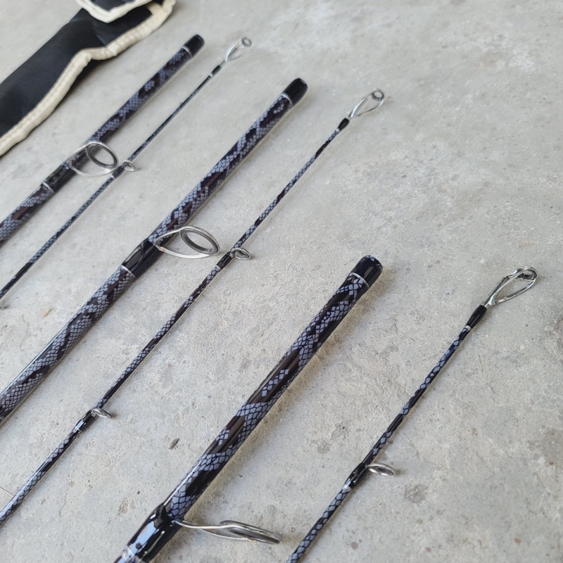 Cần Lure vân Da Rắn siêu khoẻ