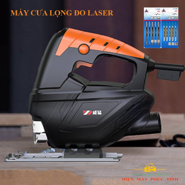 Máy cưa lọng 710W Tặng 10 lưỡi cưa