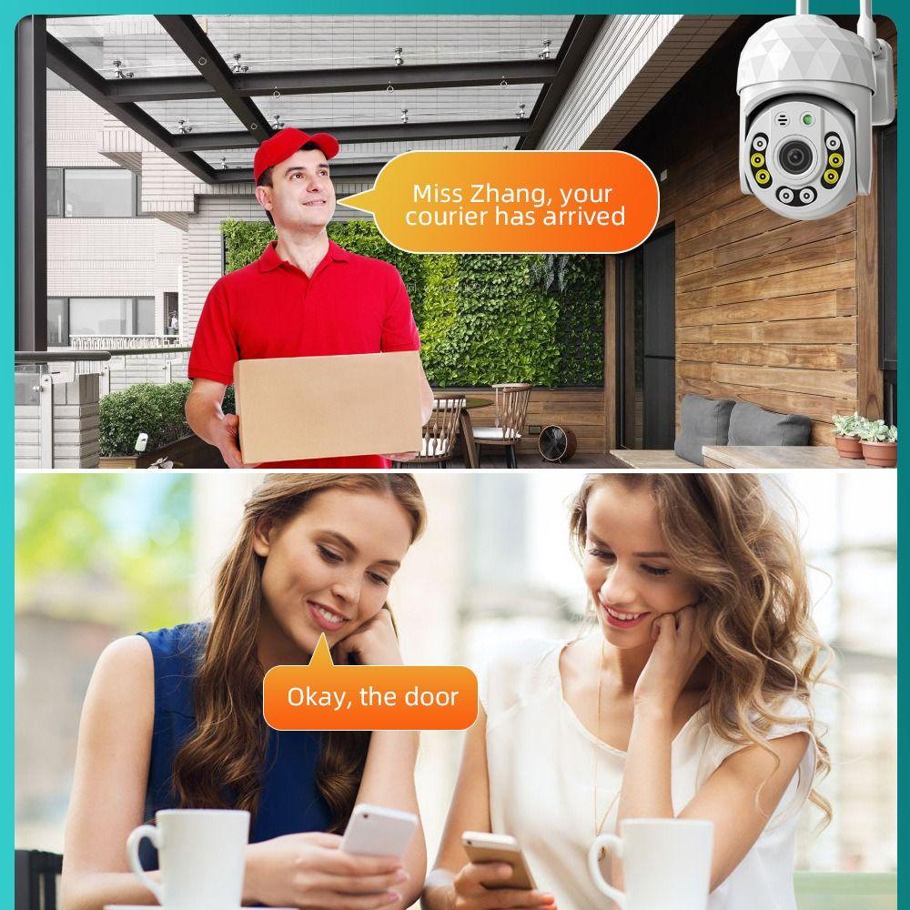 BTLIMER Camera An Ninh Gia Đình Độ Phân Giải 1080P, Kết Nối WIFI