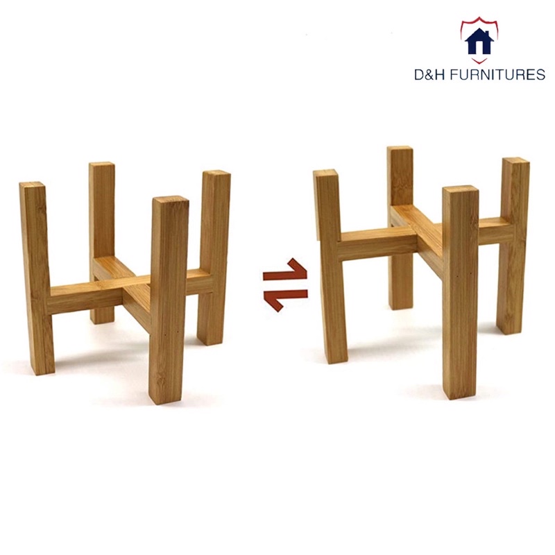 ĐÔN GỖ ĐỰNG CHẬU VÀ CÂY - GỖ TỰ NHIÊN - D&H Furnitures