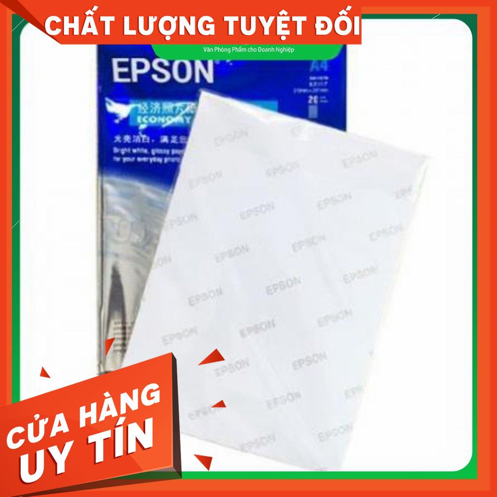 [Bán Lỗ]Giấy in ảnh Epson 2 mặt A4 hoa cúc S041579 (20 tờ/tập) 230g