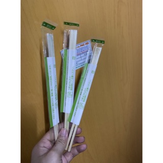 Đũa tre dùng 1 lần cao cấp lốc 100 đôi