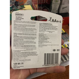 Pin Energizer Max AA & AAA E91, E92