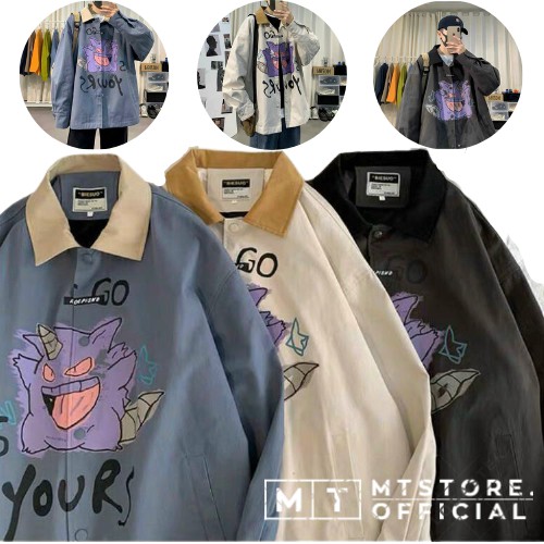 Áo Khoác Kaki Kiểu Sơ Mi Go Your Phong Cách AK MTSTORE