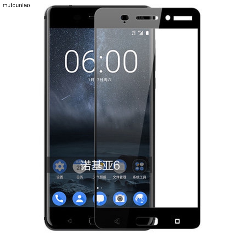 Kính Cường Lực Bảo Vệ Màn Hình Cho Nokia 3 5 6 8 X5 X6 2.1 3.1 5.1 6.1 7 7.1 4.2 6.2 7.2 Plus 2018