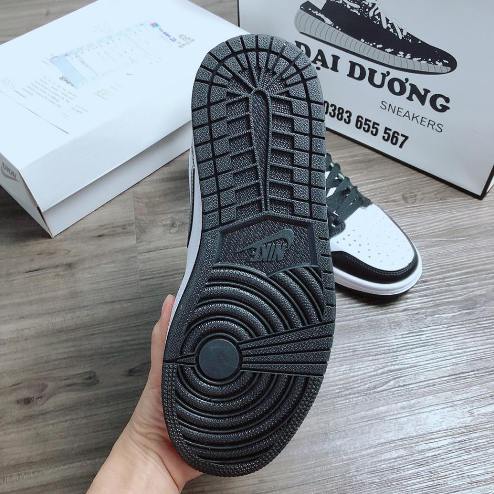 jd đen trắng cao cổ bản trung giày nam giày nữ giày sneakers giày sneaker | BigBuy360 - bigbuy360.vn