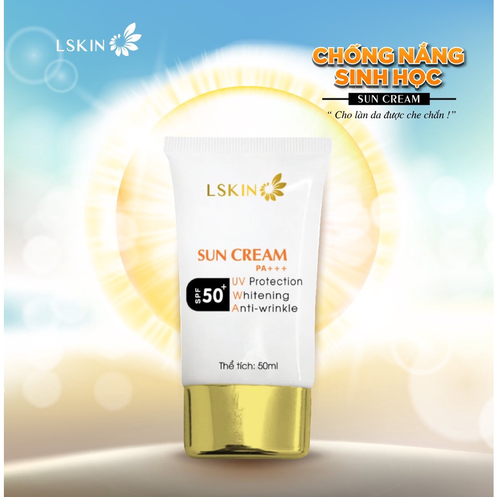 Kem Chống Nắng Sinh Học LSkin Sun Cream - Cho làn da được che chắn