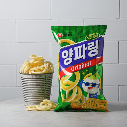 SNACK VÒNG HÀNH TÂY - 양파링 84G