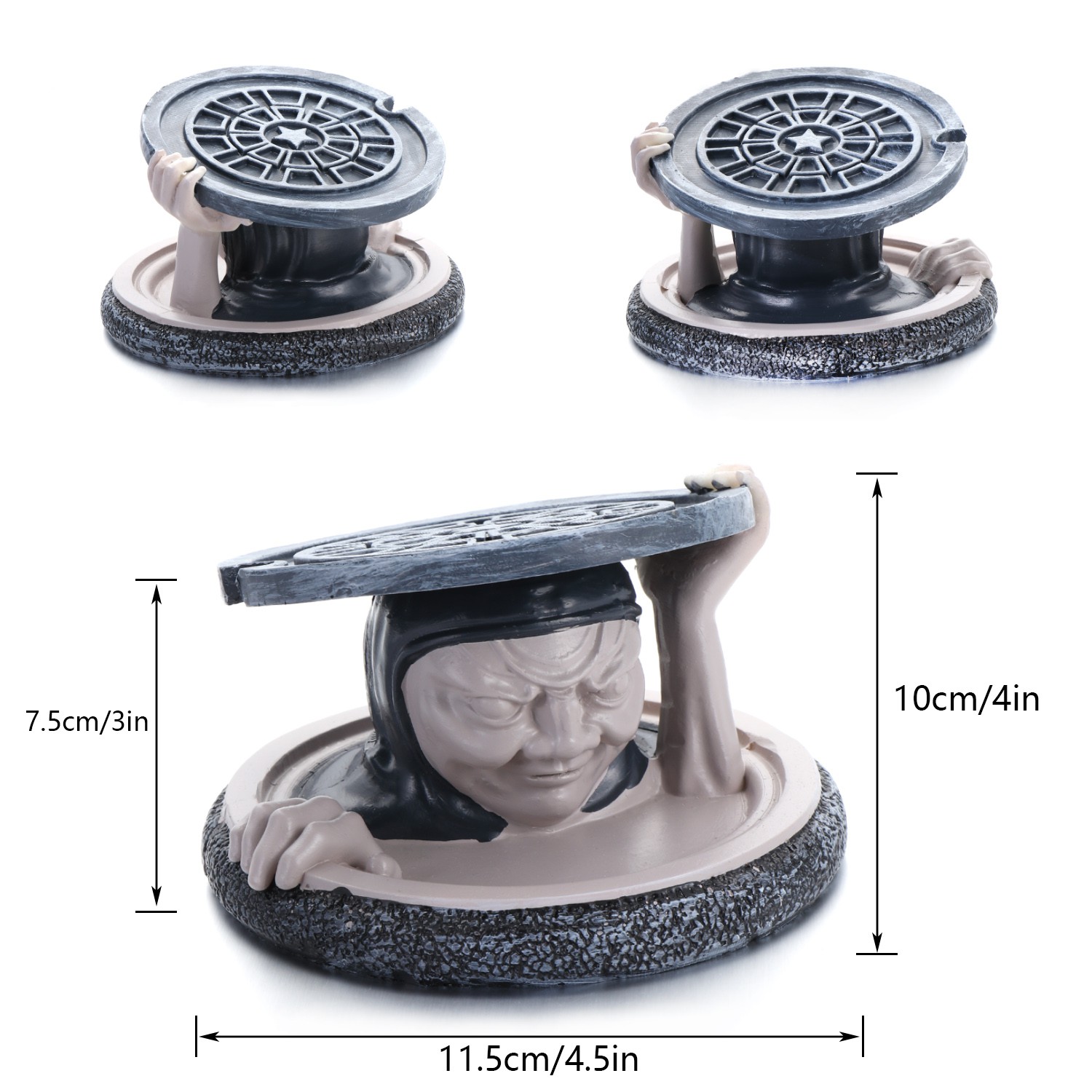 Chi Tiết Trang Trí Sân Vườn Hình Ngôi Nhà Nhiều Màu Sắc