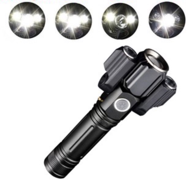 Đèn pin siêu sáng 3 bóng chống nước độ bền cao | BigBuy360 - bigbuy360.vn