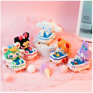 🤩Mua 5 tặng 1 🤩 3D Tương thích với các hạt nhỏ của Lego trẻ em hoạt hình phát triển trí thông minh đồ chơi lắp ráp DIY Quà tặng đồ chơi lắp ráp