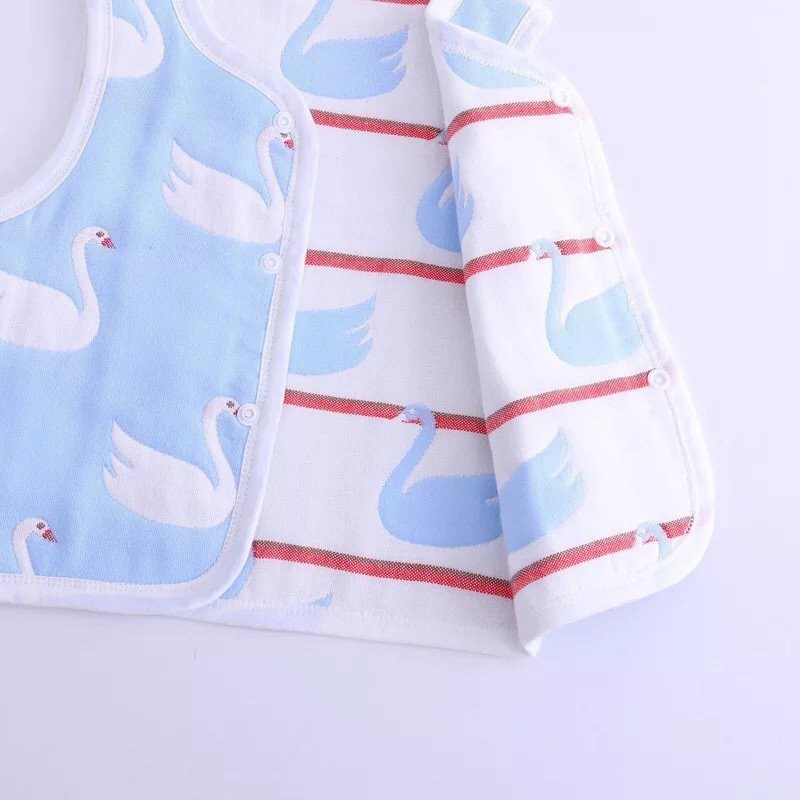 áo ghile cotton 2 mặt cho bé yêu