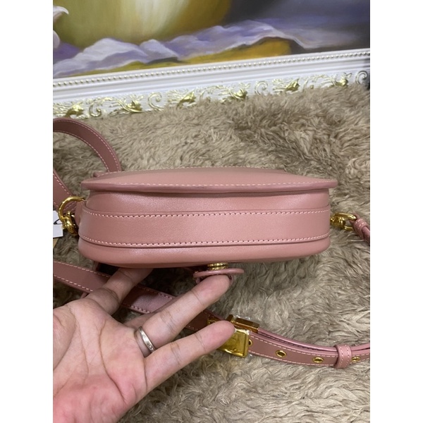 Túi xách màu hồng size 17