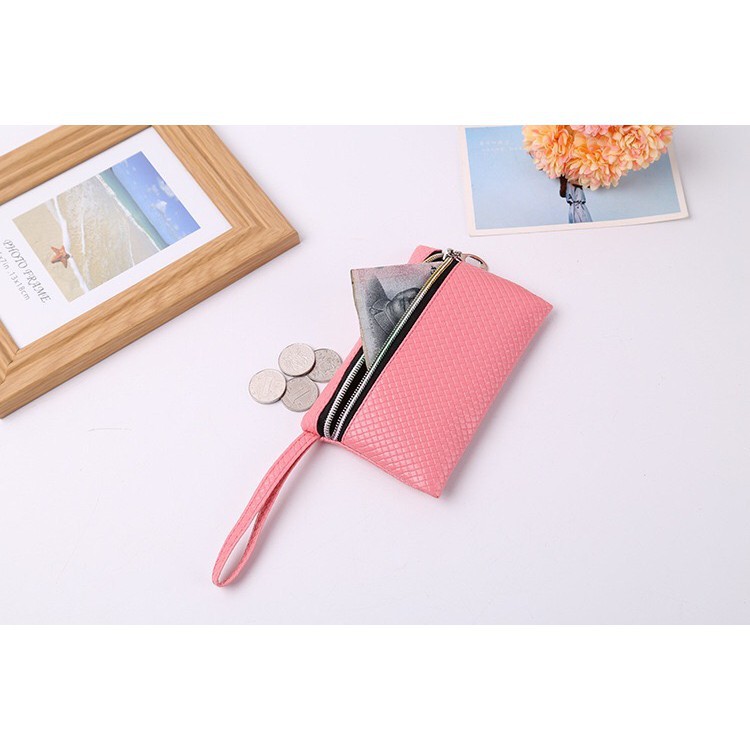 [Mã WABRWB24 giảm 30K đơn 99K] Ví ngắn nữ B B&B cầm tay khoá kéo nhiều màu trẻ trung | BigBuy360 - bigbuy360.vn