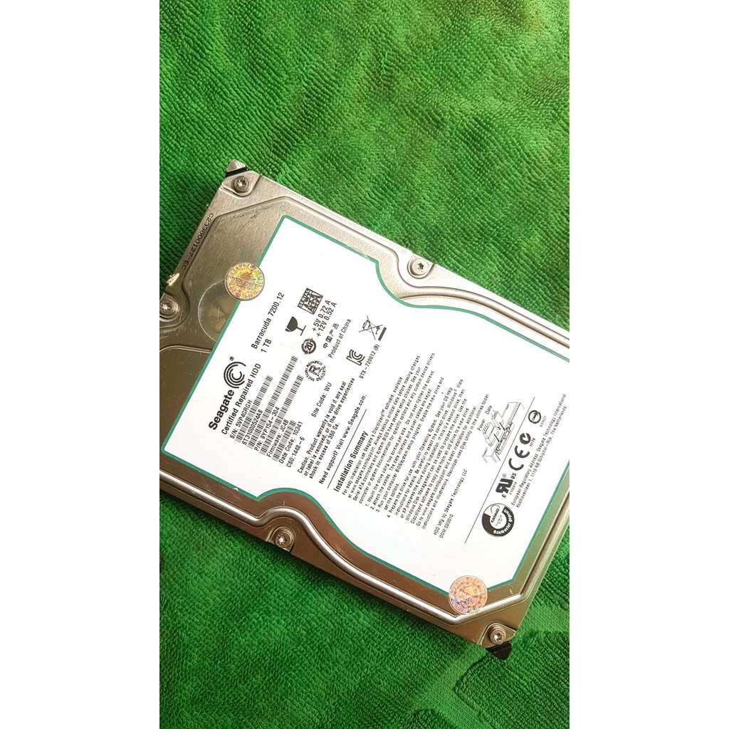 ổ cứng Pc 1tb Seagate Western...{ Bảo hành 6 tháng, 1 đổi 1 trong tháng đầu tiên }