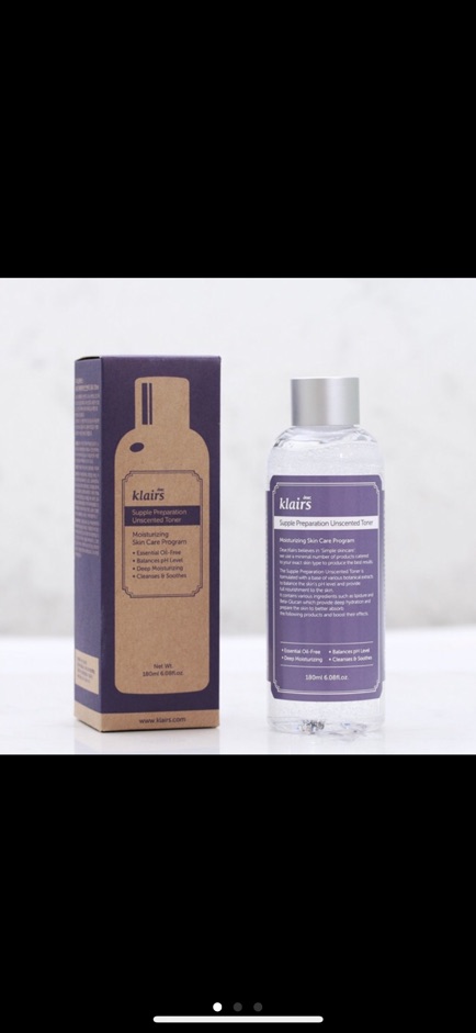 Nước hoa hồng Klairs Supple Preparation Facial/Unscented Toner | BigBuy360 - bigbuy360.vn