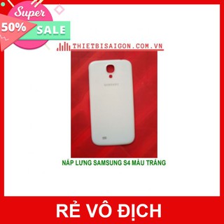 Nắp lưng samsung s4 màu trắng