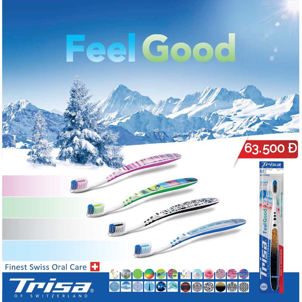 Bàn Chải Đánh Răng Trisa FeelGood