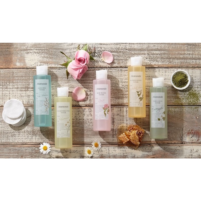 Nước hoa hồng Mamonde 250ml giúp dưỡng ẩm và cân bằng da