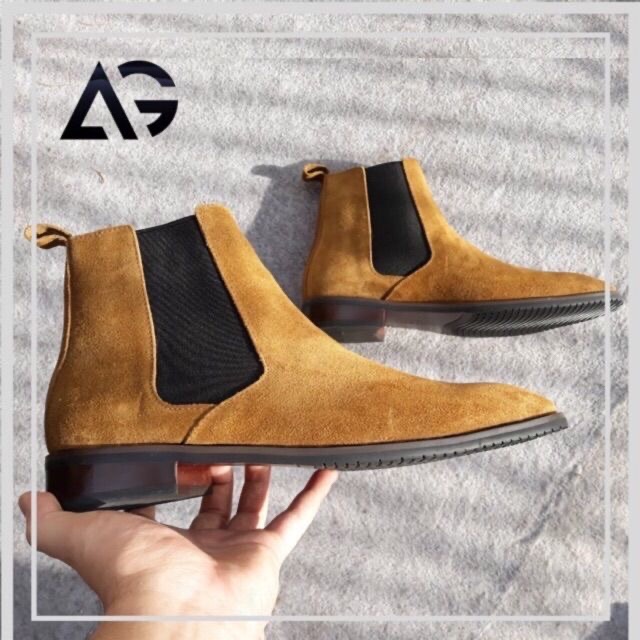 Giày nam cao cổ ches bốt nhung | BigBuy360 - bigbuy360.vn