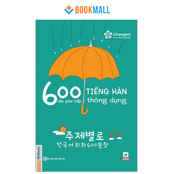 Sách MCBooks 600 Câu Giao Tiếp Tiếng Hàn Thông Dụng (Tái Bản)